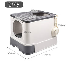 Load image into Gallery viewer, New cat litter Drawer cat toilet Fully Closed pets Fat Cat toilet Cat Litter Basin Deodorant caja de arena para gato litter box
